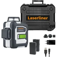 LASERLINER CompactPlane-Laser 3G Pro Dreidimensionaler Laser selbstnivellierend