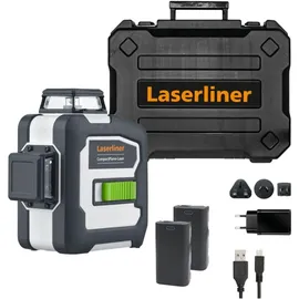 LASERLINER CompactPlane-Laser 3G Pro Dreidimensionaler Laser selbstnivellierend