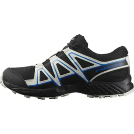 Salomon "SPEEDCROSS WATERPROOF", Kinder, Gr. 36, schwarz, vanilla ice, french blau, Synthetik, Textil, Schuhe Wanderschuh, wasserdicht