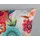 HIP Isarea Blumen/Grau 200 x 200 cm + 2 x 80 x 80 cm