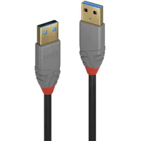 Lindy USB-A 2 m Schwarz