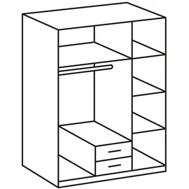 WIMEX Duisburg 135 x 199 x 58 cm graphit