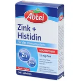 Abtei Zink+Histidin Tabletten titandioxidfrei