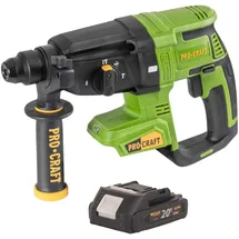 PROCRAFT PHA40bb Akku Bohrhammer 20 V 2,6 J SDS plus 2,0 Ah