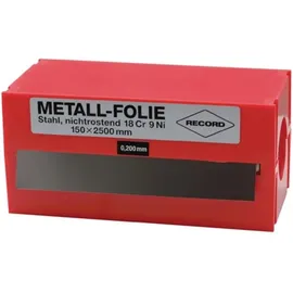 mm_unverified_brand Metallfolie D.0,200mm VA 1.4301 L.2500mm B.150mm
