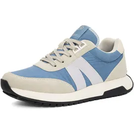 ARA Damen Sneaker Malibu Pebble,Azzuro,Weiss Gr. 36