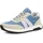 ARA Damen Sneaker Malibu Pebble,Azzuro,Weiss Gr. 36
