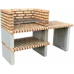 MOVELAR Grill Paellero Almenara, ohne  Kamin, aus farbigen Ziegeln