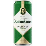 Dominikaner Pils 4,8 % Vol. 0,5 L Dose, 24er Pack (24x0,50L) Einweg-Pfand - 12 l