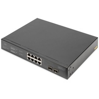 Digitus Professional DN-953 Desktop Gigabit Switch, 8x RJ-45, 2x