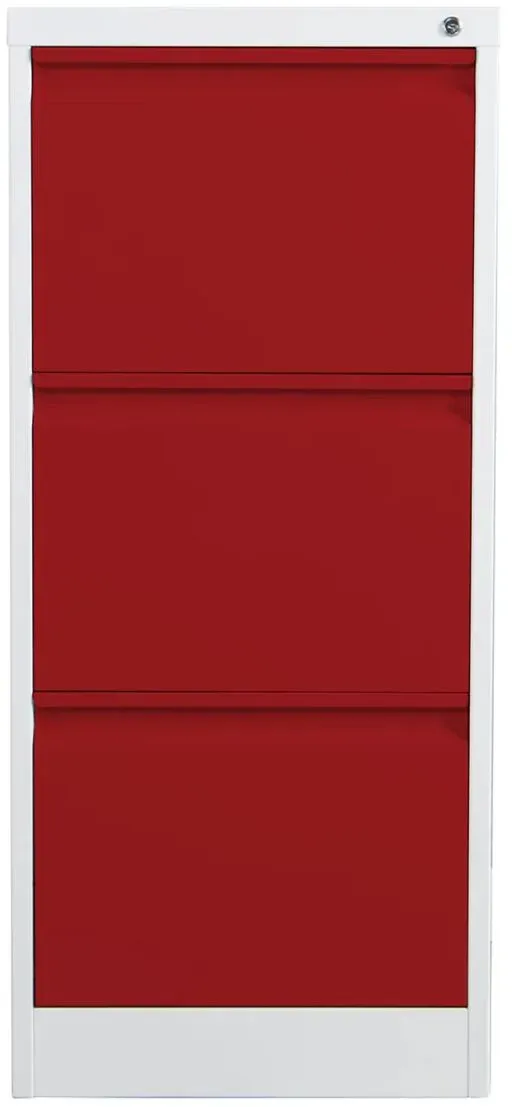 Phoenix Safe Co. FC1003GRK Aktenschrank Stahl Grau, Rot
