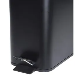 Mojawo Metall Mülleimer 5 l Schwarz