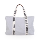 Childhome Family Bag Signature Canvas off white