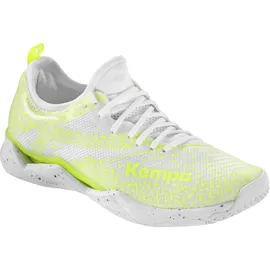 Kempa Wing Lite 2.0 Handballschuhe Damen weiß/fluo gelb 37.5