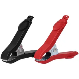 Apa 16705 Batterie-Ersatzklemmen Krokodil-Klemmen, für Ladegeräte, maximal 20A