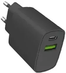 BIOnd Netzteil - 20 Watt - 3 A - PD, Quick Charge 3.0 - 2 Ausgabeanschlussstelle