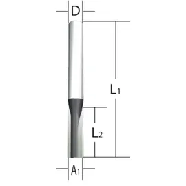 Makita Nutfräser D-47379 3 mm