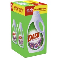 Dash Colorwaschmittel Flüssig Color Frische, 6,5 l - 100 Waschladungen, 1er Pack (1 x 6,5 L)