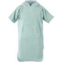 Tom Tailor Junior Surf Poncho, 140-158cm, 100% Baumwolle/Frottier, UNI Türkis (Fresh Sage)