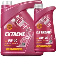 5 +1 (6l), MANNOL EXTREME 5W-40 MOTORÖL 229.5 + Ausgießer