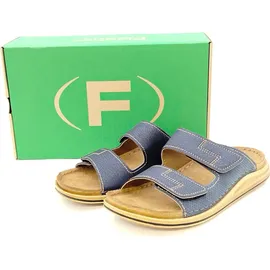 Fischer Markenschuh Slides Blau 44