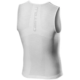 Castelli Core Seamless Ärmelloses Baselayer Weiß S-M