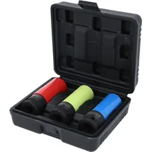KS Tools 1/2" Alu-Felgen Kraft-Stecknuss-Satz robust 3-tlg.