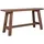 House Nordic Sitzbank Barcelona Braun 90 x 45 x 25 cm