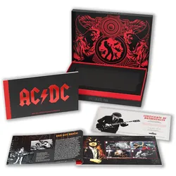Limited Edition AC/DC Stamp Book