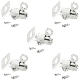 SO-Tech selbstschließende Türriegel (45 x 44 x 51,5 mm) Türschloss Federriegel für Klappen oder Türen im Caravanbereich oder Möbelbau