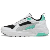 Puma Trinity 2 LT Sneaker, Black-COOL light gray/PUMA White-Aquatic,