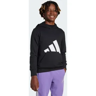 Adidas Essentials Kids Hoodie Black / White 176    