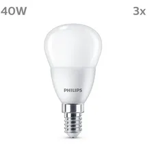 Philips LED Tropfenlampe 929003546593 4,9 W E14 warmweiß 3 St.
