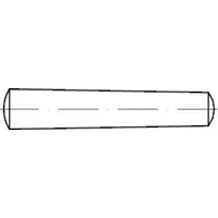 Industrial Quality Supplies ISO 2339 Kegelstift Form B, gedreht,