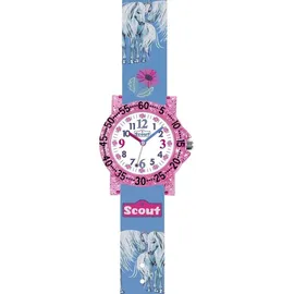 Scout 30 mm Quarz blau Armbanduhr