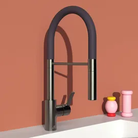 Ideal Standard Gusto Küchenarmatur 2-Funktionshandbrause Brushed Gold