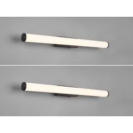 meine wunschleuchte Spiegelleuchte 2x LED Warmweiß Schwarz 60 cm