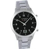 Falkenberg & Söhne Funkarmbanduhr japanisches Quarzuhrwerk Funkuhr 41 mm Edelstahl 20 mm Funksignal DCF77 Herrenarmbanduhr Damenarmbanduhr Digitale & 2-NO2322-2