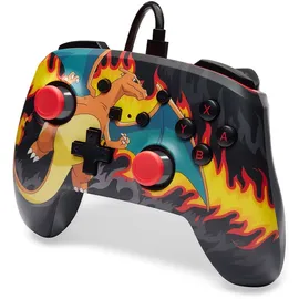 PowerA Charizard-Feuersturm Controller mehrfarbig für Nintendo Switch