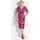 GOLDNER Wickelkleid Blumenmuster Rosa 19