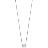 Ti Sento Milano Kette Silber / Transparent