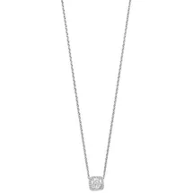 Ti Sento Milano Kette Silber / Transparent