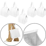 TOPS Knives 5 x Kühltasche Groß Einkaufstasche ca. 35,5 x 25 x 38 cm Reißverschluss – Isoliertasche für Flaschen & Lebensmittel –