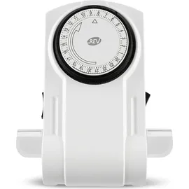 REV Ritter REV Zeitschaltuhr mechanisch Twintime weiß