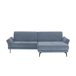 Kollektion Kraft Ecksofa  Mike ¦ blau ¦ Maße (cm): B: 251 H: 86 T: 180