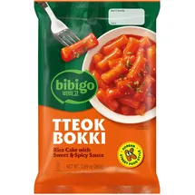 BIBIGO Tteokbokki Süß & Scharf Reiskuchen 360g