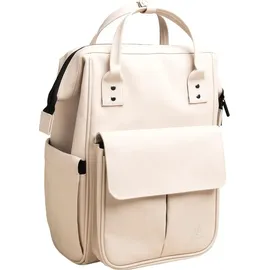 Exacompta Rucksack, 2 Tragegriffe, PU, 25x38x20 cm Exactive® - Beige