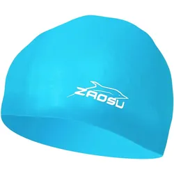 Schwimmkappe lange Haare, extra Volumen - Long Hair Swim Cap blau L
