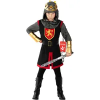 Morph Ritter Kostüm Kinder, Ritterkostüm Kinder für Jungen und Mädchen, Mittelalter, Karneval, Fasching und Halloween, XL