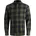 JACK JONES Gingham Langarmhemd Dusty Olive Slim Fit XL